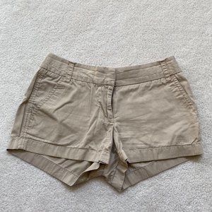 J Crew Khaki Chino Shorts
